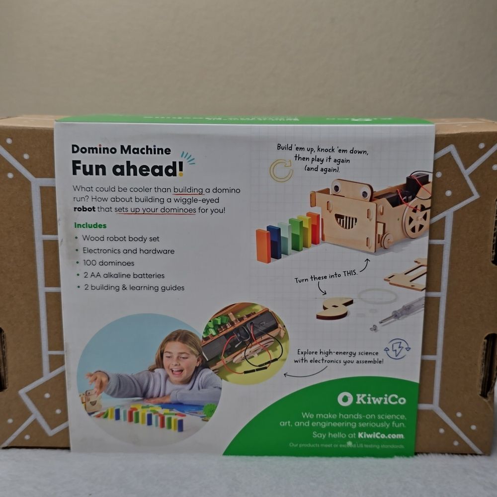 NIB KiwiCo Domino Machine: Educational Science & Engineering - Picture 3 of 7